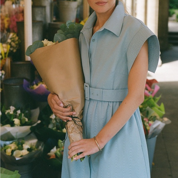 TUCKERNUCK Slate Blue Chloe Dress - Picture 7 of 13